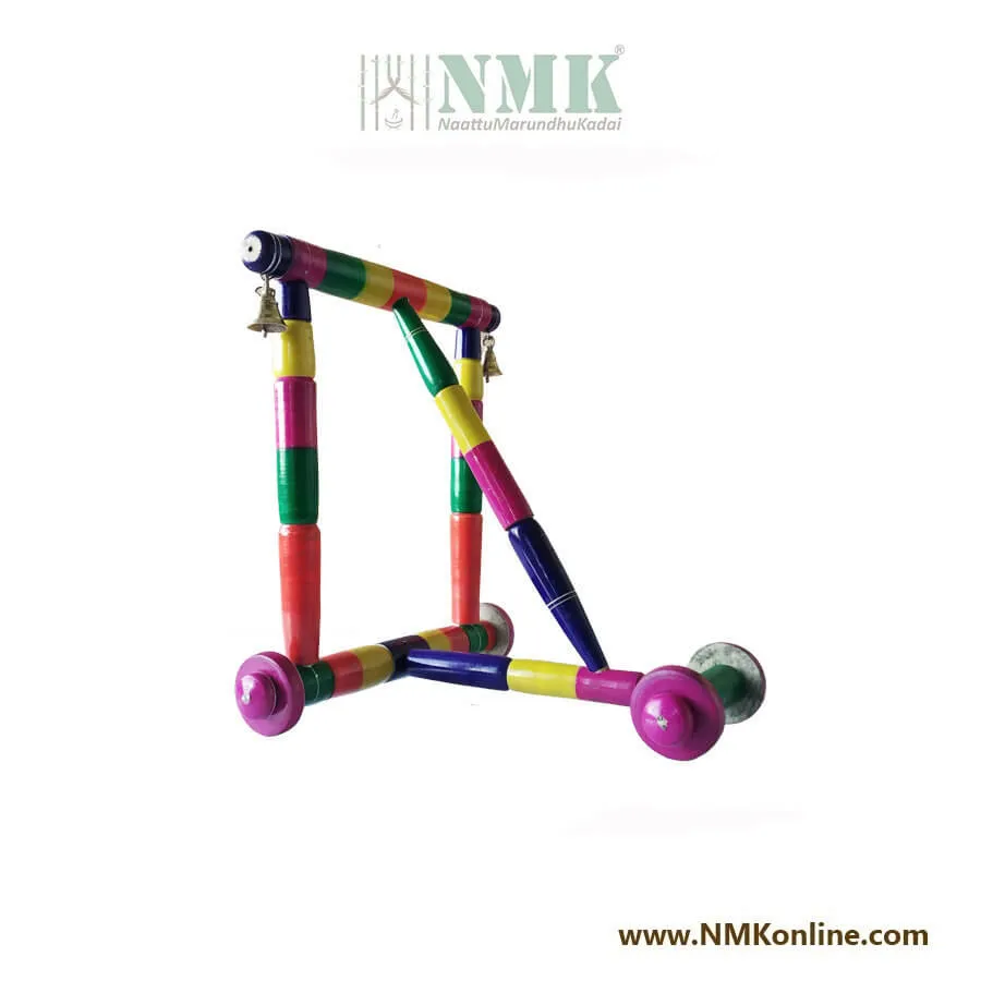 Nadai Vandi / Wooden Walker Multi Color