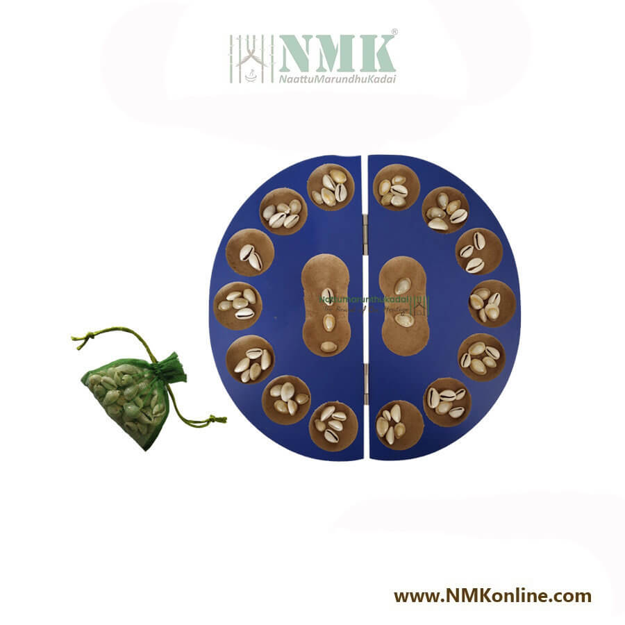 Pallanguzhi Board -Round Model