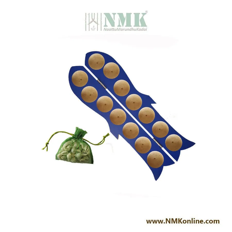 Pallanguzhi Board -Fish Model