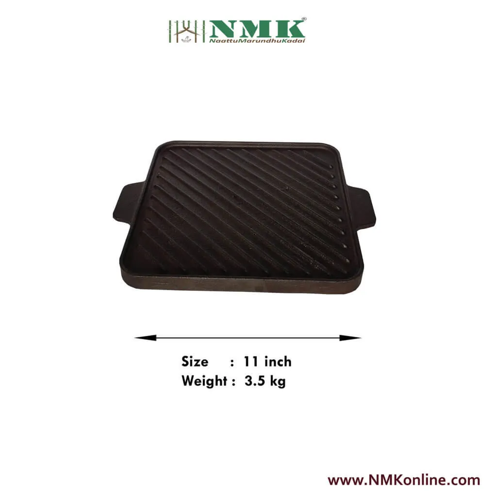Cast Iron Grill Pan Reversible 11 inch