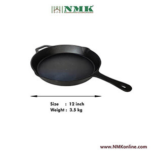 Cast Iron Skillet Pan 12 inch 