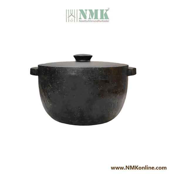 Seasoned Kal Chatti – 2 ltr with Lid Premium Model