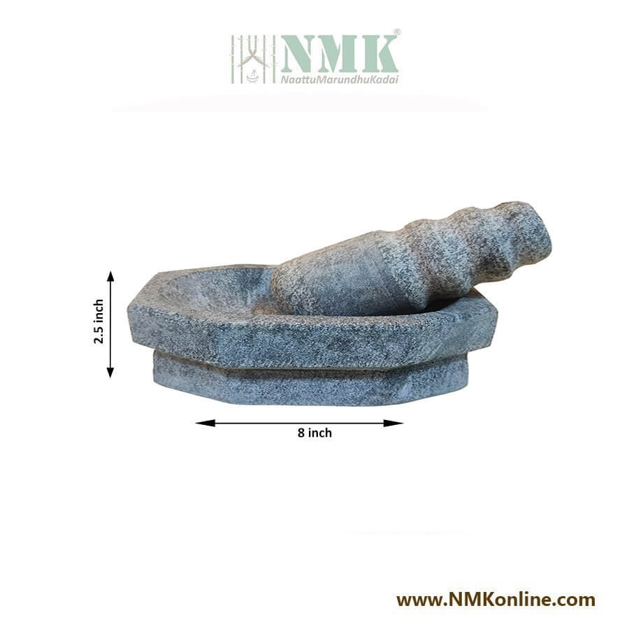 Kalvam / Stone Grinder for Herbs 8 Inch