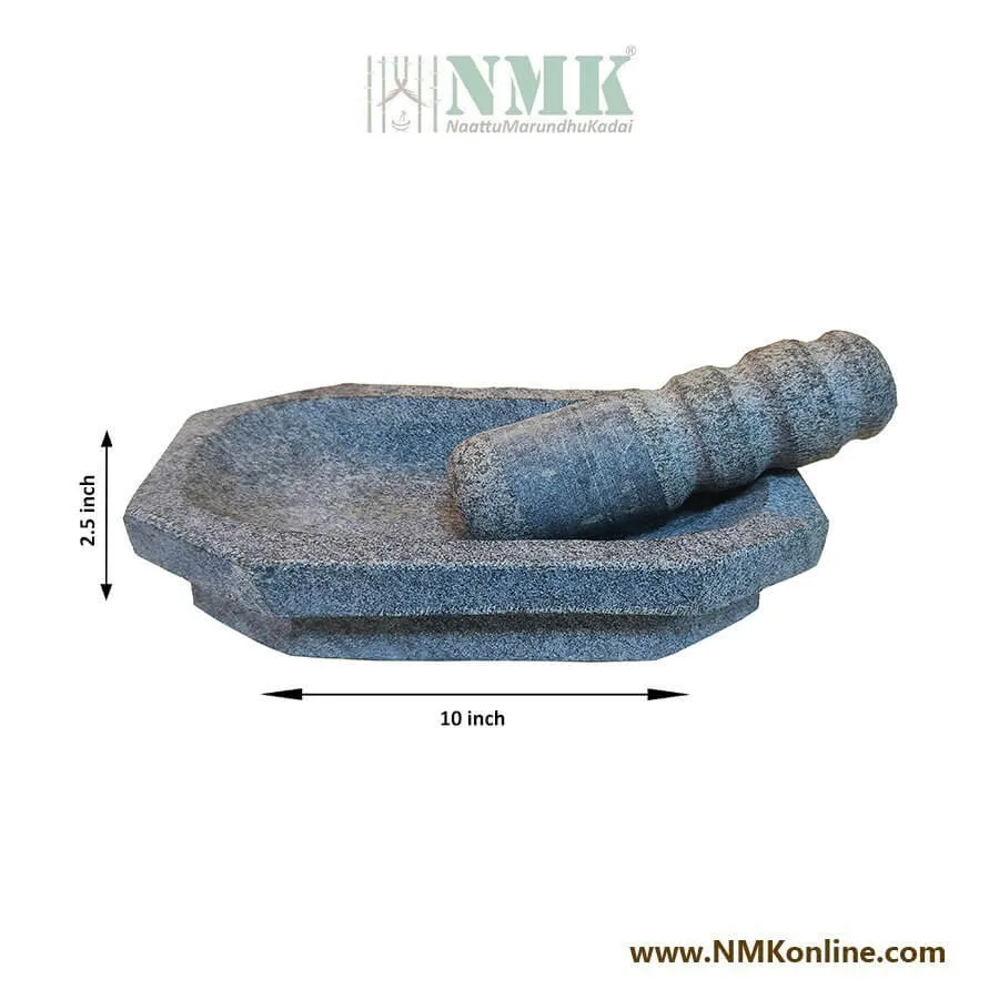 Kalvam / Stone Grinder for Herbs 10 Inch